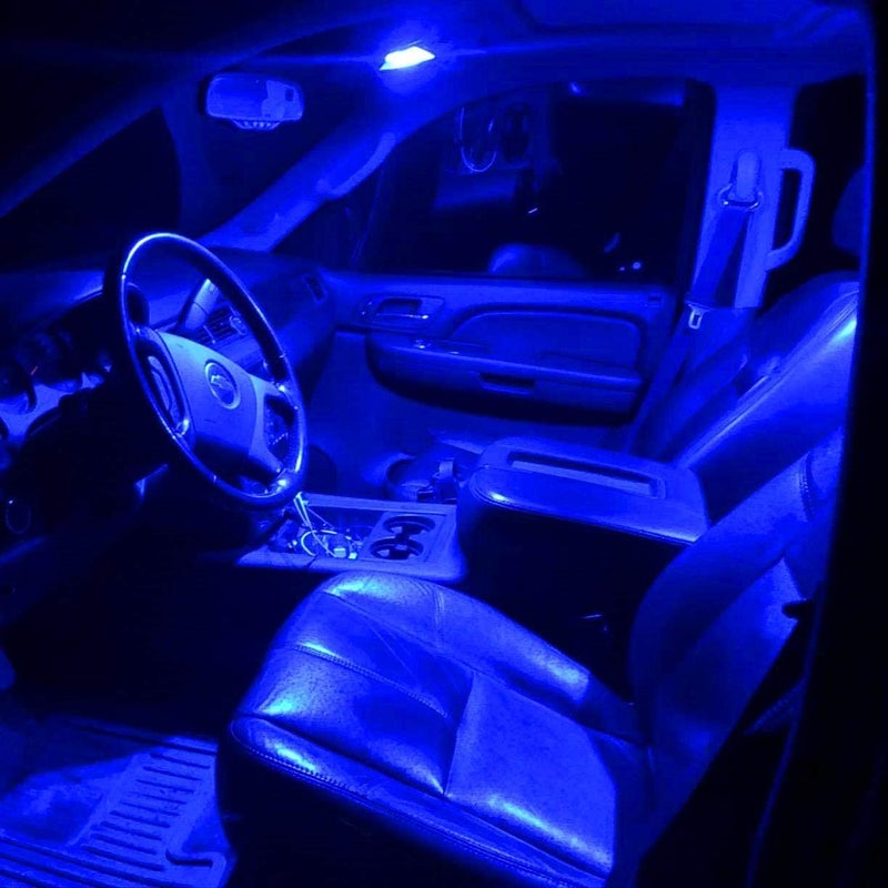 Alla Lighting 41mm/42mm 578 211-2 212-2 LED Festoon Bulbs, 10000K Blue CAN-Bus Interior Dome, Map, Trunk, Step Courtesy Lights Lamps - Image 3